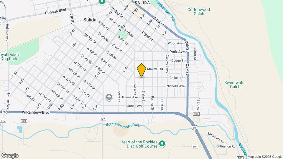 139 Chilcott St Map and Location Details