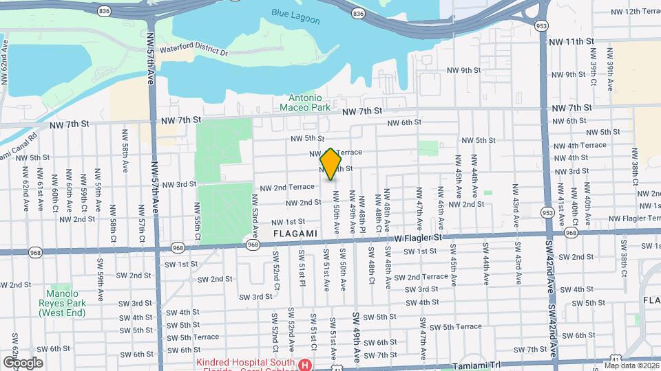 252 NW 50th Ave Map and Location Details