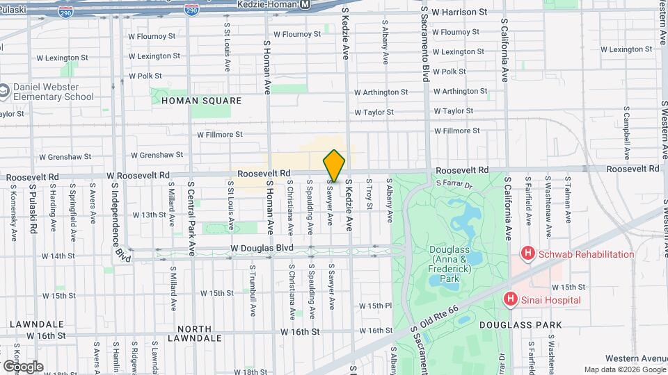 Sawyer Gardens Map and Location Details