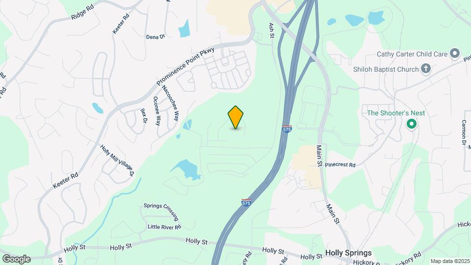 407 Hidden Creek Ct Map and Location Details