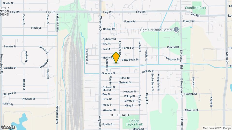 7968 Henson St Map and Location Details
