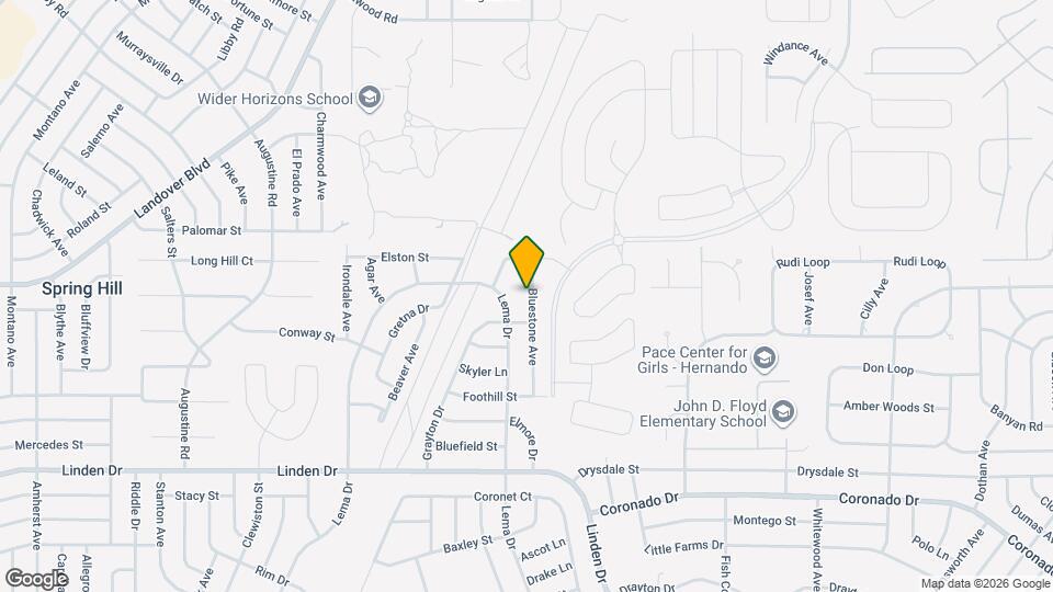 3321 Bluestone Ave Map and Location Details