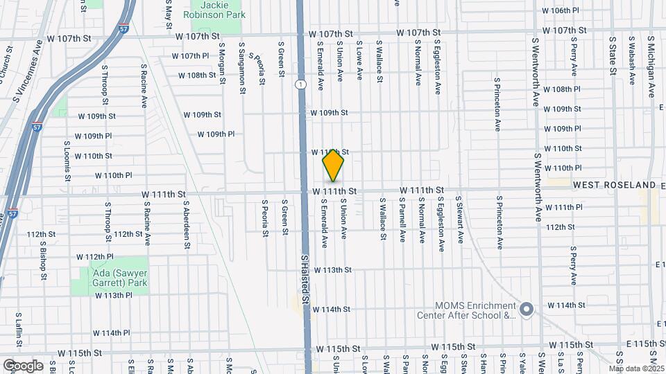 714 W 111th St Map and Location Details