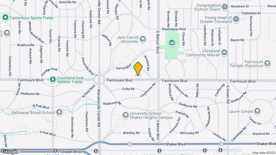 21199 Fairmount Blvd Map and Location Details