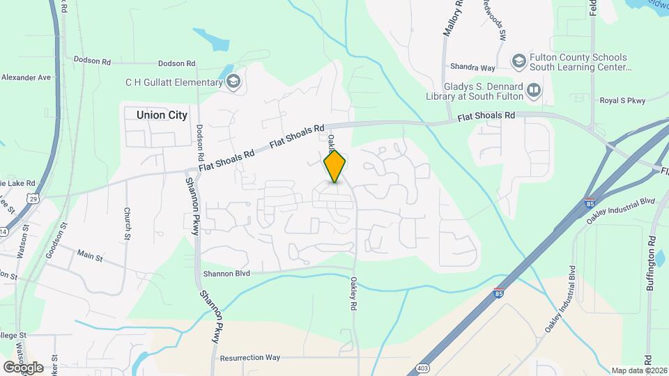 7270 Oakley Ct Map and Location Details