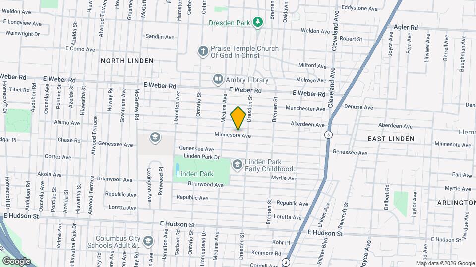1432 Minnesota Ave Mapa y Detalles de la Ubicación