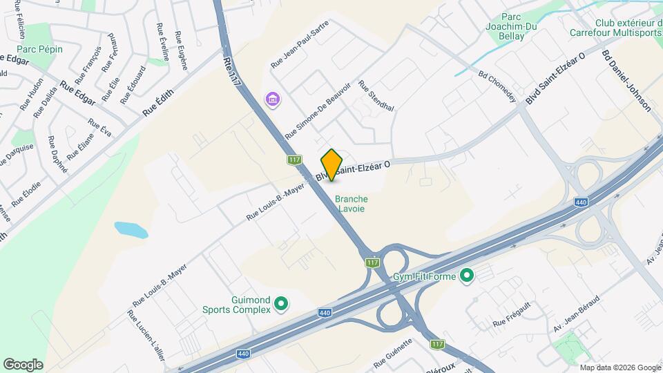 Le James Apartments Map and Location Details