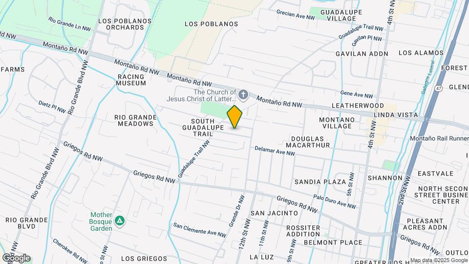 1321 Delamar Ave NW Map and Location Details