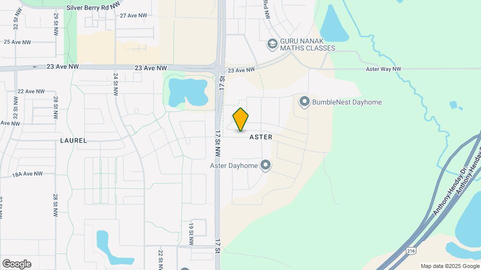 1244 Aster Blvd Map and Location Details