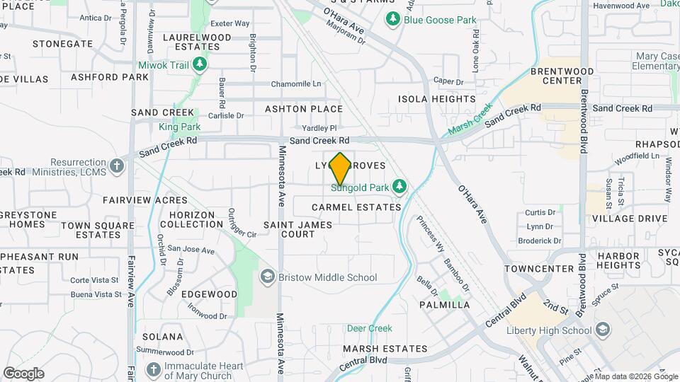 693 Monte Verde Ln Map and Location Details