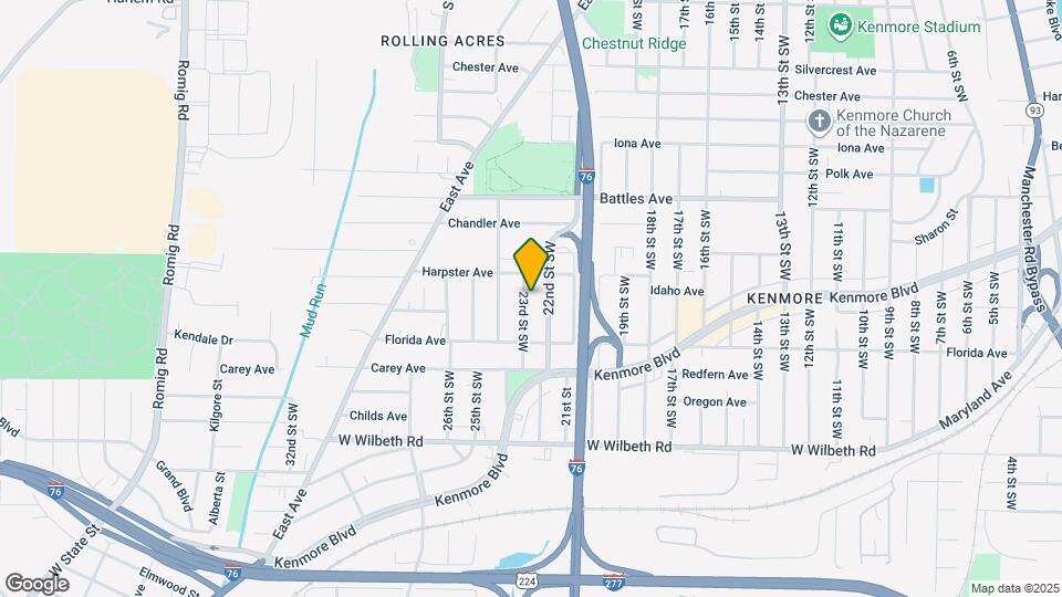 2207 23rd St SW Map and Location Details