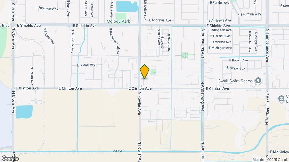 2580 N McArthur Ave Map and Location Details