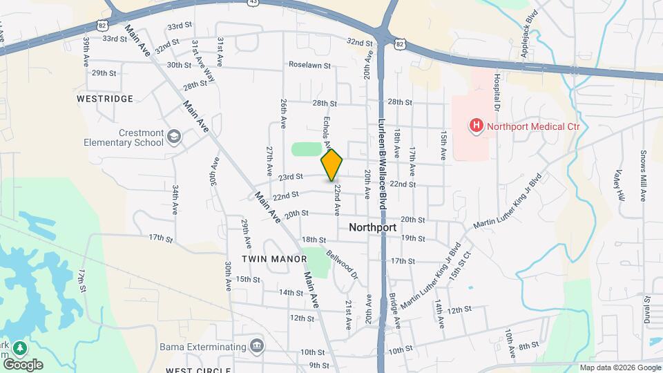 2210 22nd Ave Map and Location Details