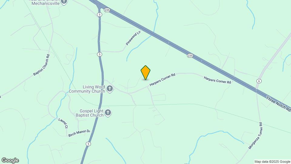 39490 Harpers Corner Rd Map and Location Details