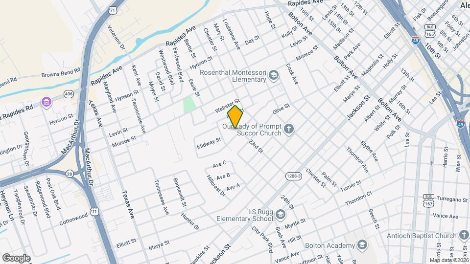 2306 Alma St Mapa y Detalles de la Ubicación