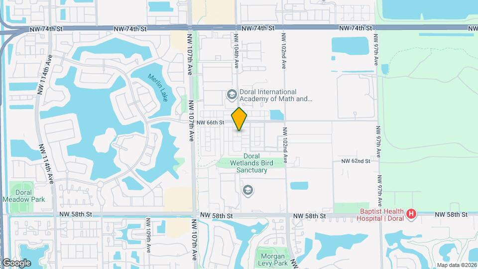 6440 NW 103rd Psge Map and Location Details
