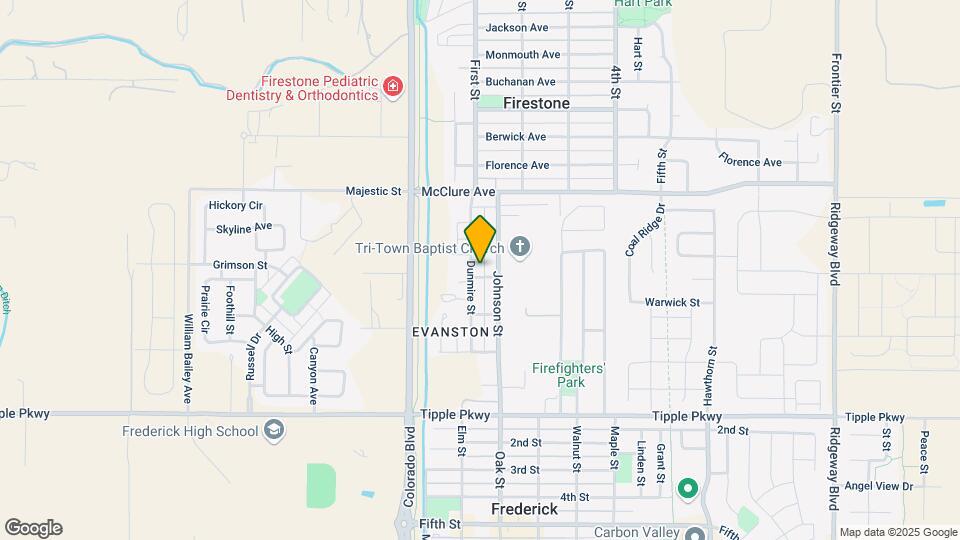 408 Dunmire St-Unit -A Map and Location Details