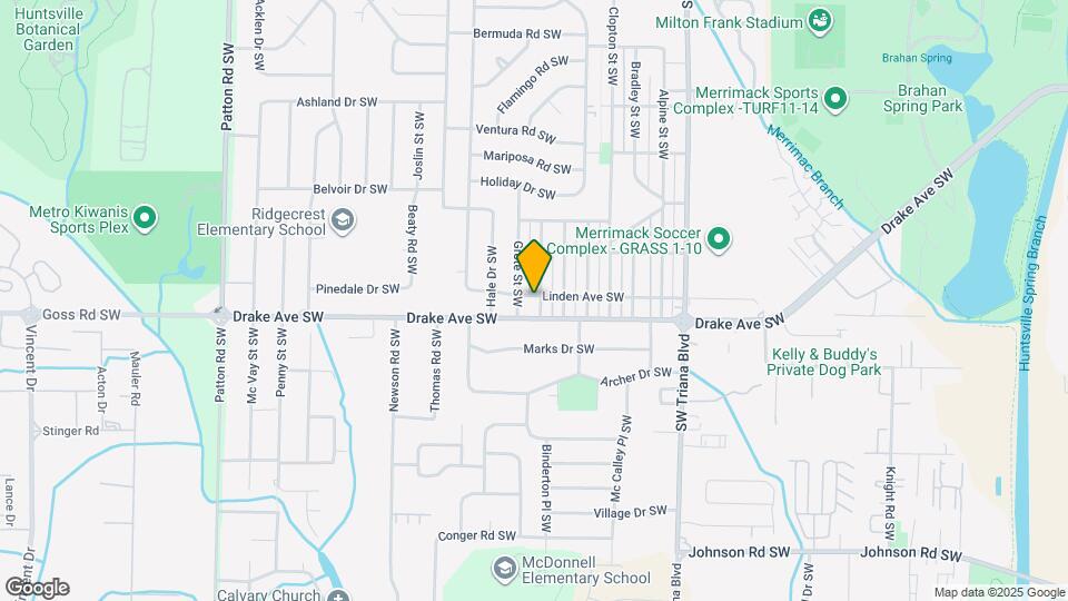 3702 Fairview St SW Map and Location Details