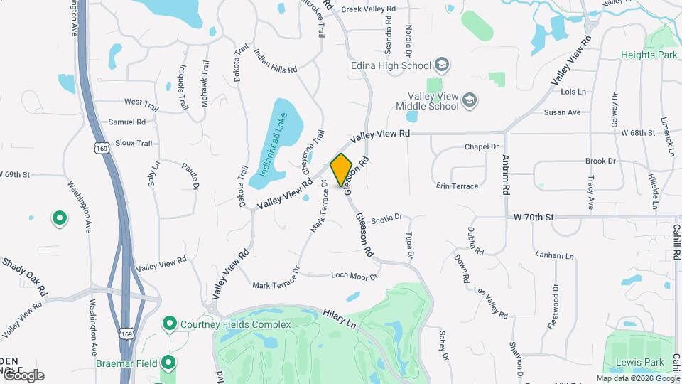 6904 Gleason Rd Map and Location Details