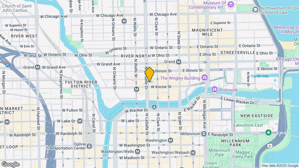 126 W Kinzie St Map and Location Details