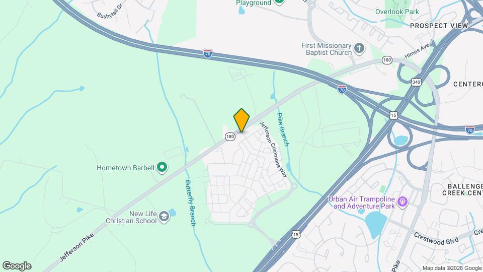 6157 Posey St Map and Location Details