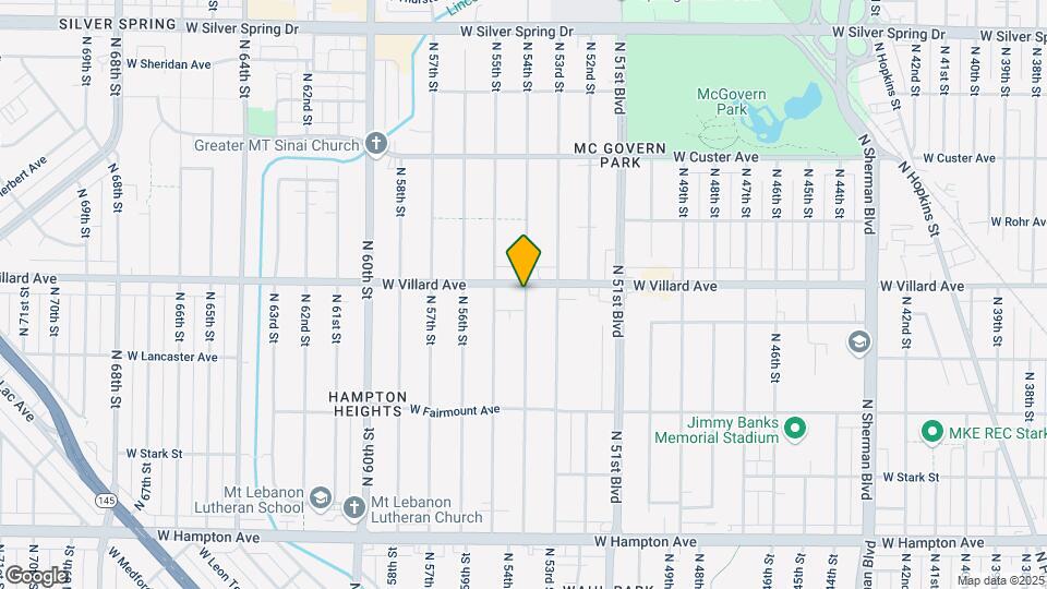 5151 N 54th St Map and Location Details