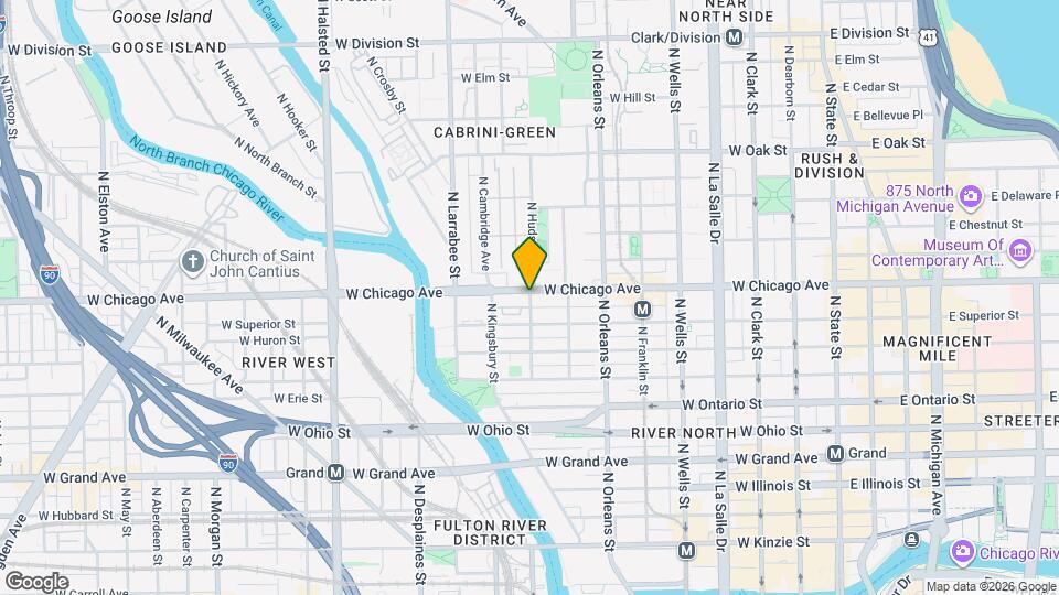 762 N Hudson Ave Mapa y Detalles de la Ubicación