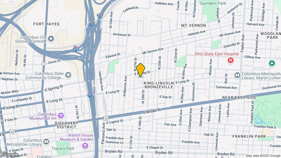 171-173-173 N 18th St Mapa y Detalles de la Ubicación