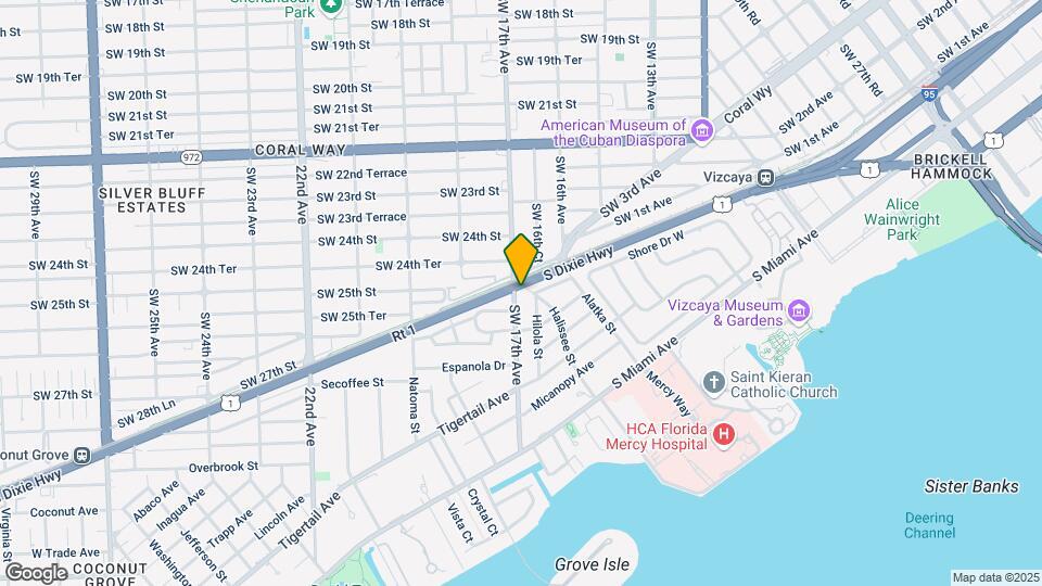2501 SW 17th Ave Map and Location Details
