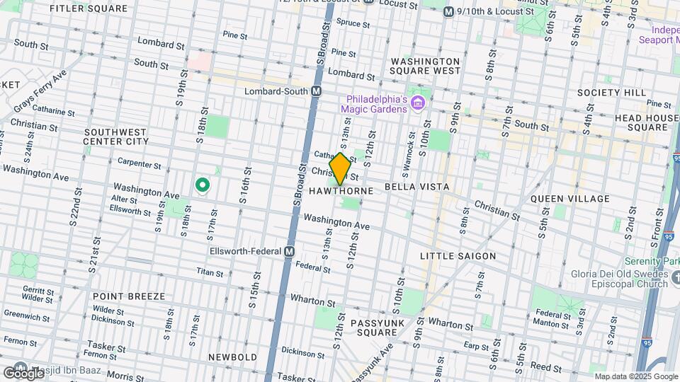 929 S 13th St Map and Location Details