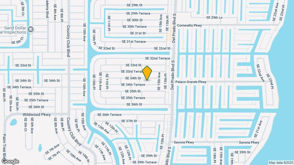 1417 SE 34th Terrace Map and Location Details