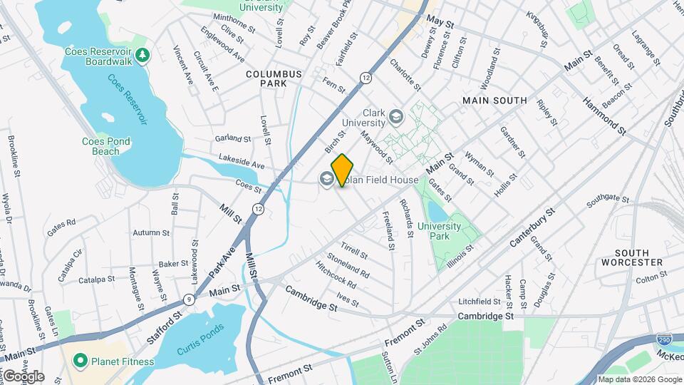 34 Marble St, Unit 1 Map and Location Details