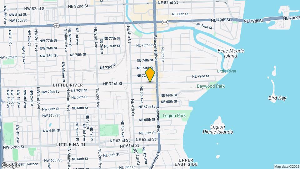 560 NE 71st St, Unit A Map and Location Details