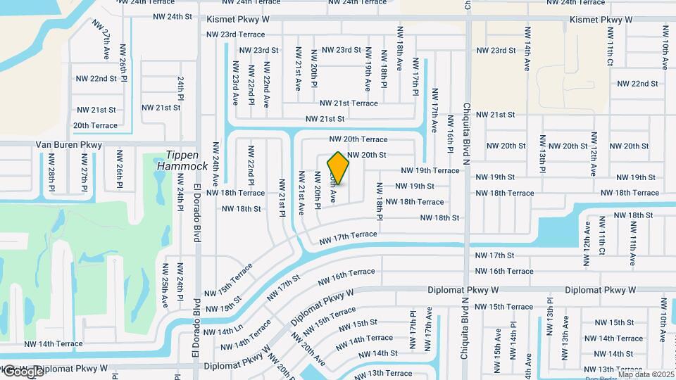 1825 NW 20th Ave Map and Location Details