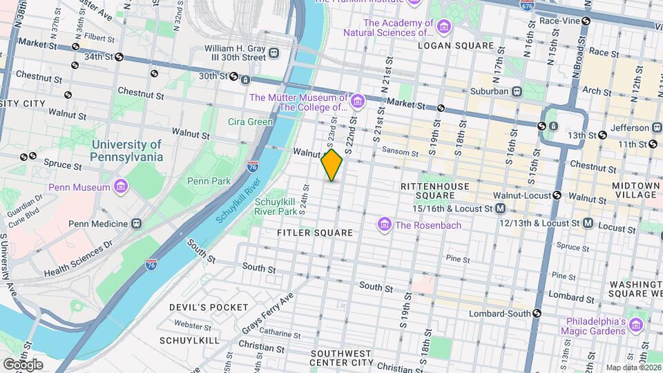 2218 Locust St Map and Location Details