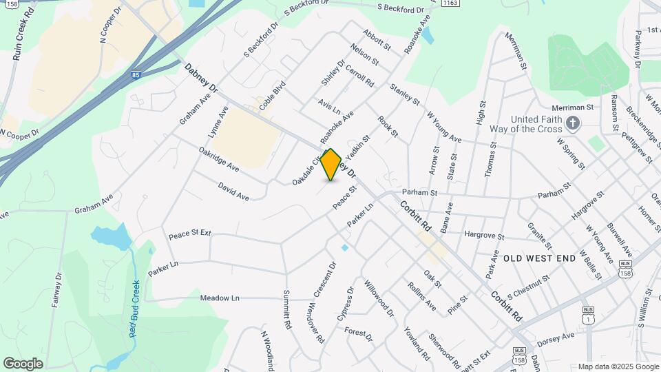 1443 Perry Ave Map and Location Details