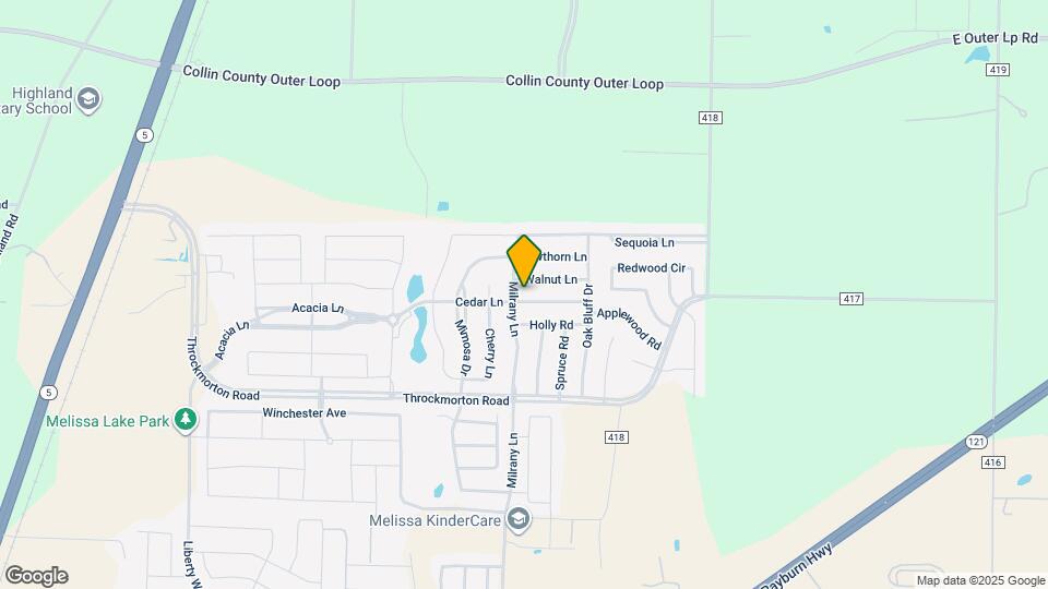 3403 Cedar Ln Map and Location Details