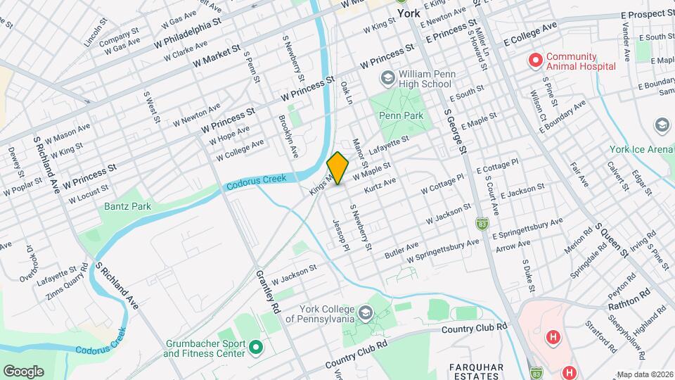 314 W Maple St Mapa y Detalles de la Ubicación