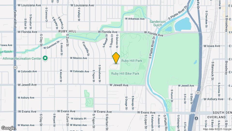 1755 S Pecos St Map and Location Details