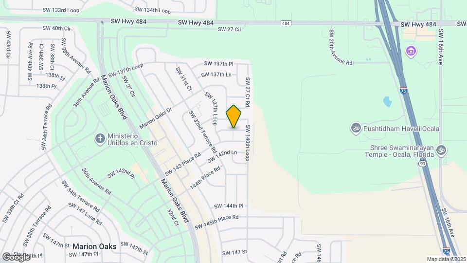 2850 SW 140th Pl Map and Location Details