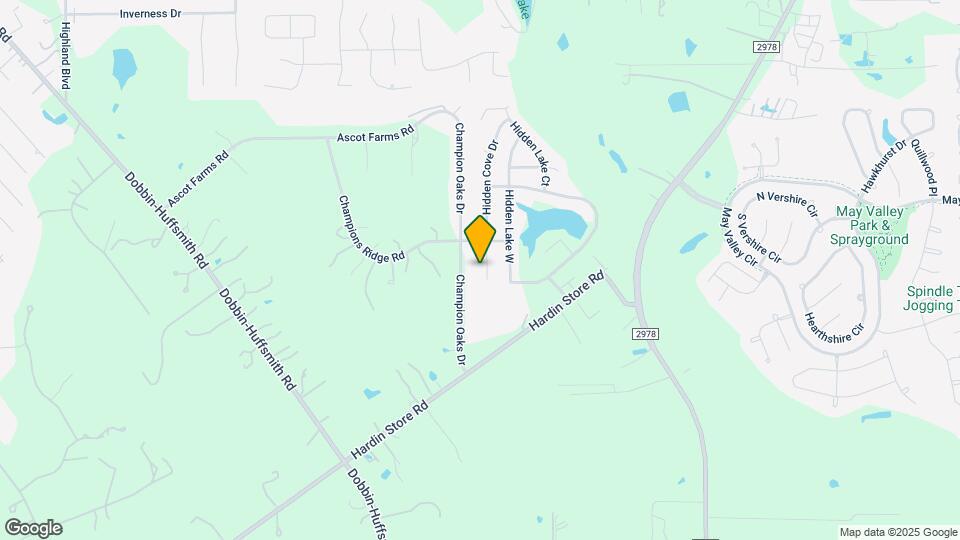 28615 Hidden Cove Dr Map and Location Details