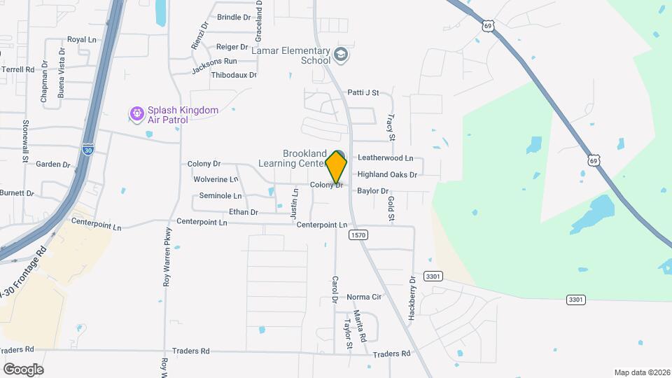 701 Colony Dr Map and Location Details