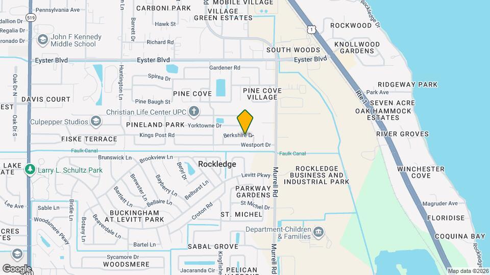 833 Berkshire Dr Map and Location Details