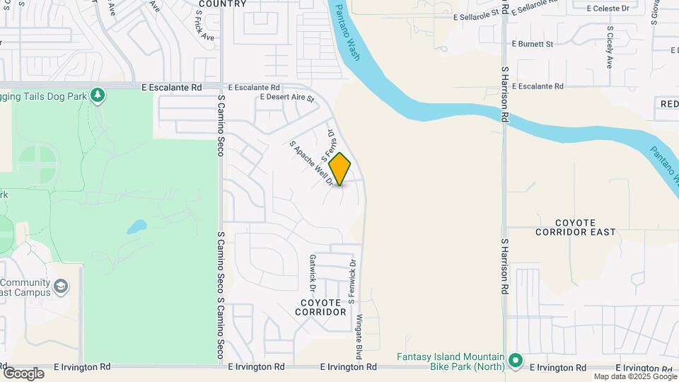 4230 S Mayberry Pl Mapa y Detalles de la Ubicación