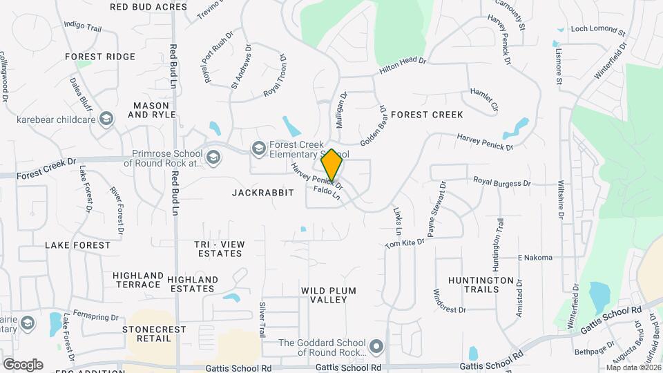 2116 Faldo Ln Mapa y Detalles de la Ubicación