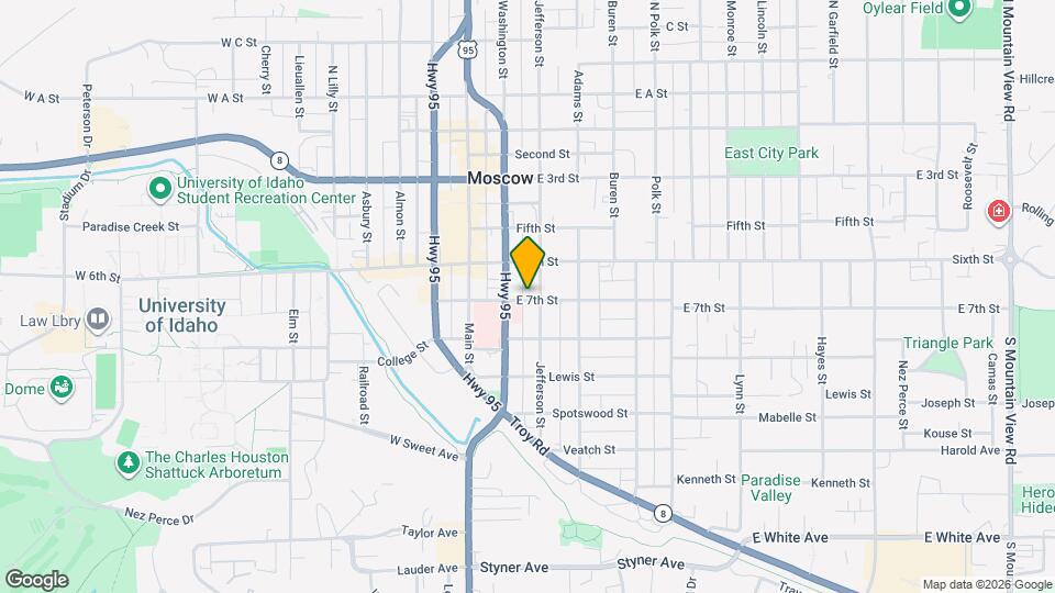 220 E 7th St Map and Location Details