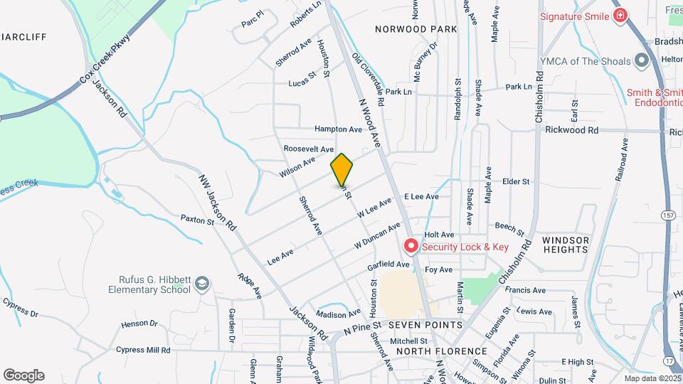 202 Seymore Ave Map and Location Details
