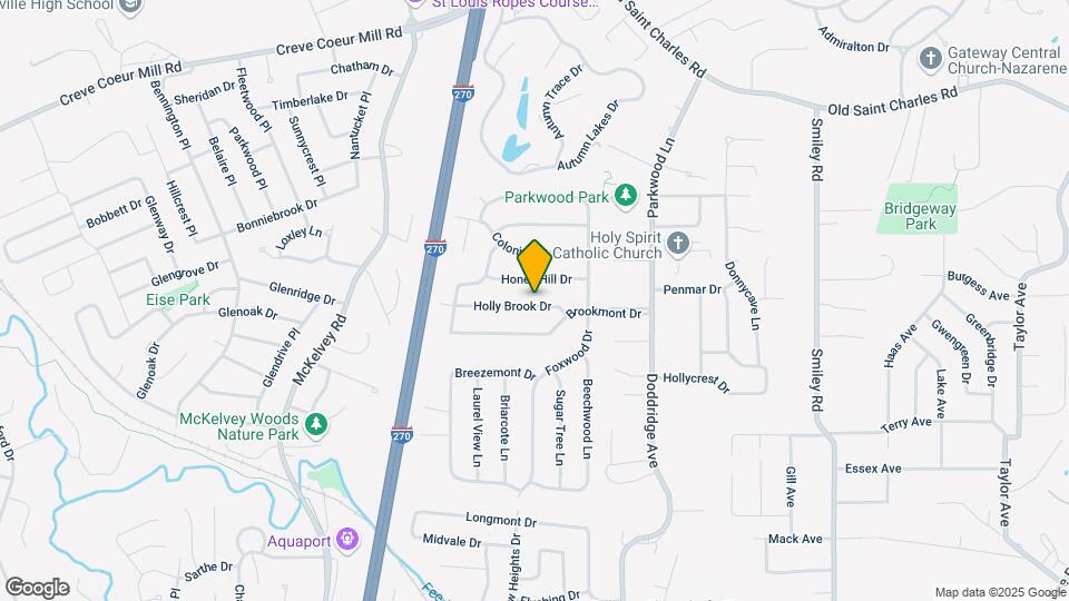 11939 Holly Brook Dr Map and Location Details