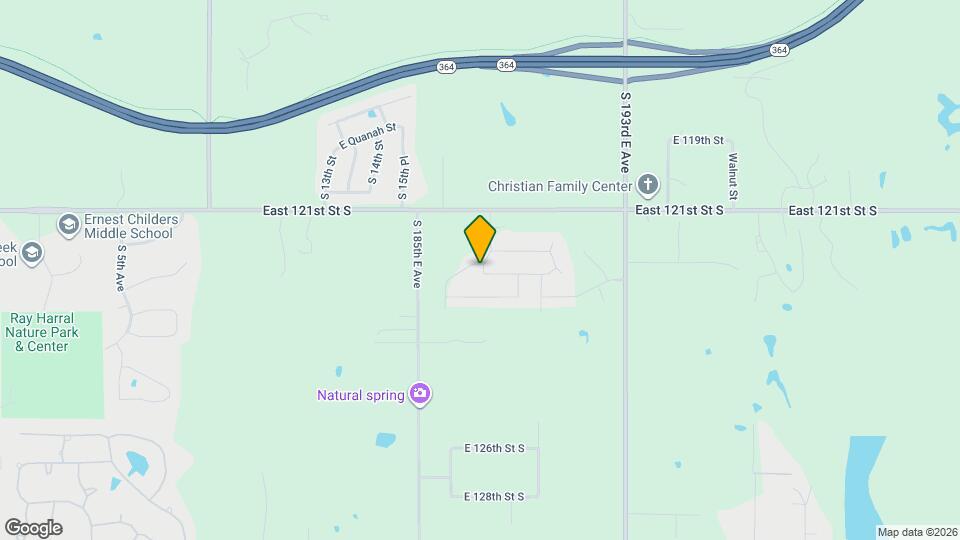 1813 E Van Buren St Map and Location Details