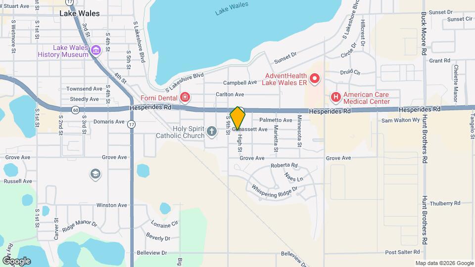 608 High St Map and Location Details